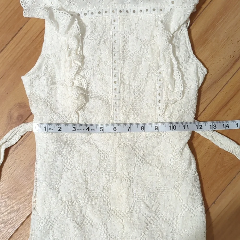 SHEIN lace white dress size small - Picture 6 of 6